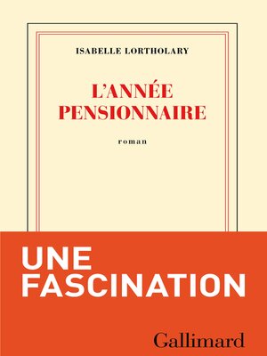 cover image of L'année pensionnaire
